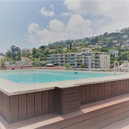Apt Golfe Juan - 5Min Des Plages - Parking Privee - Piscine Rooftop Vallauris Exterior foto