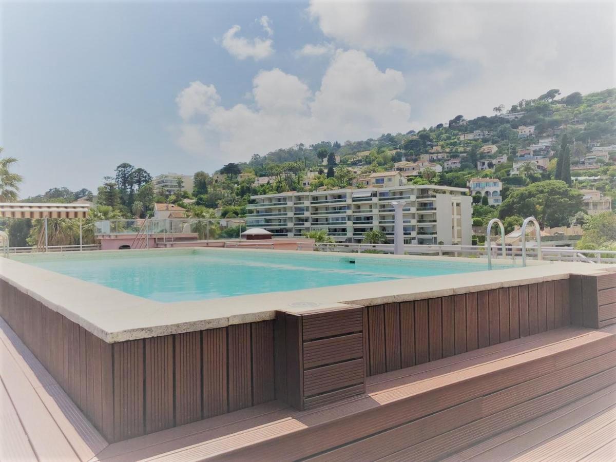 Apt Golfe Juan - 5Min Des Plages - Parking Privee - Piscine Rooftop Vallauris Exterior foto