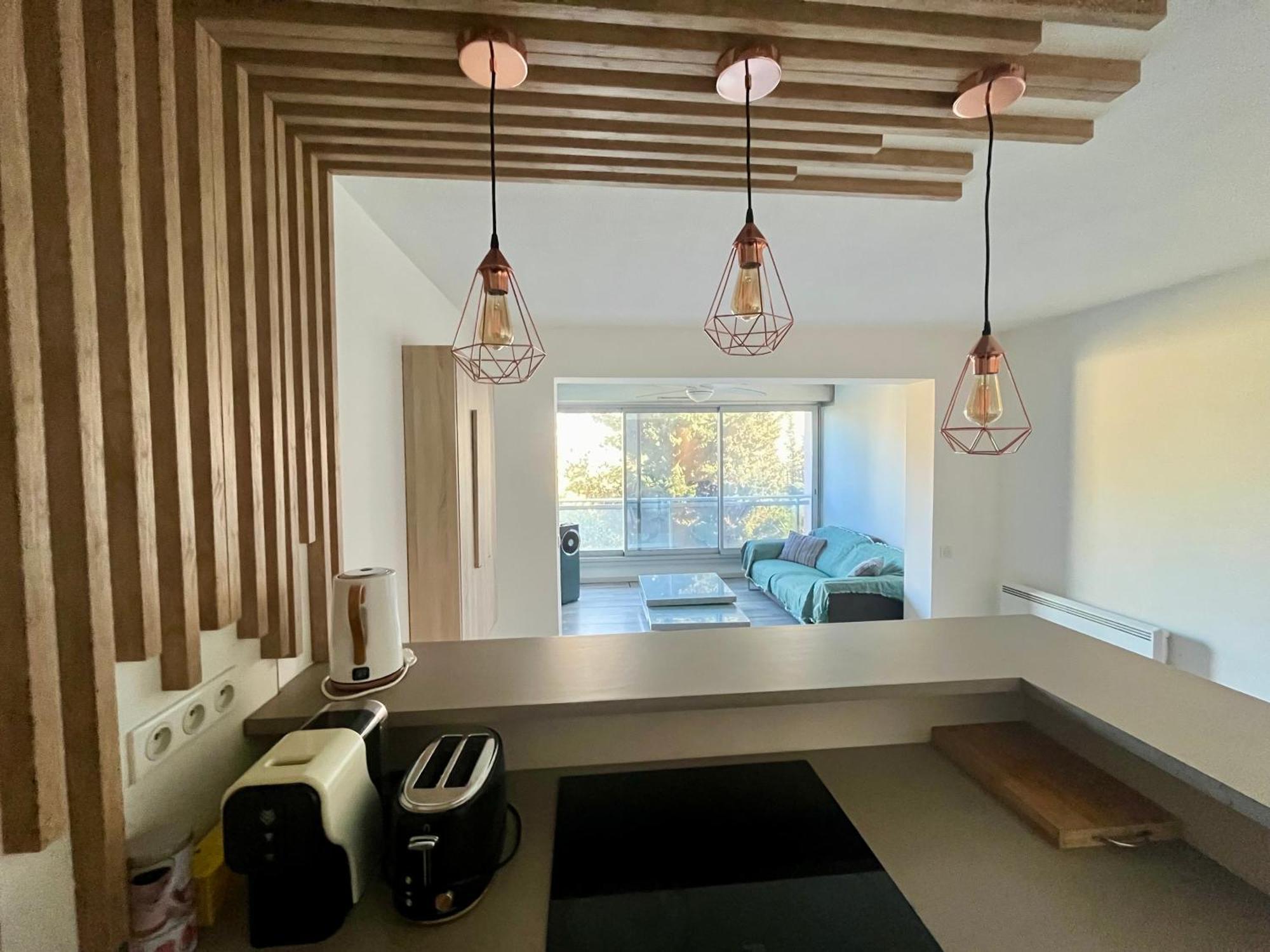 Apt Golfe Juan - 5Min Des Plages - Parking Privee - Piscine Rooftop Vallauris Exterior foto